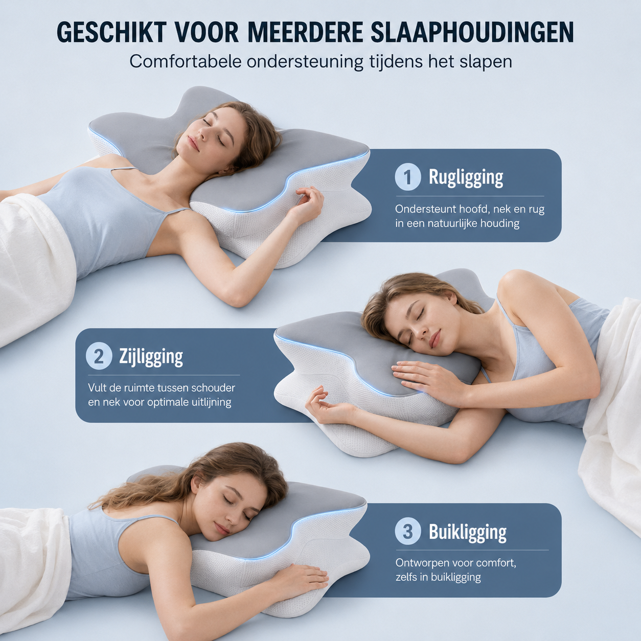 LigMaatje – Comfort bij rug- en zijslapen