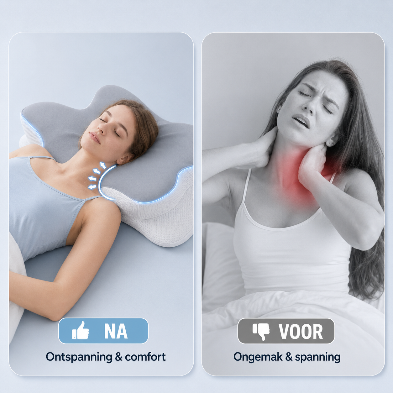LigMaatje – Comfort bij rug- en zijslapen