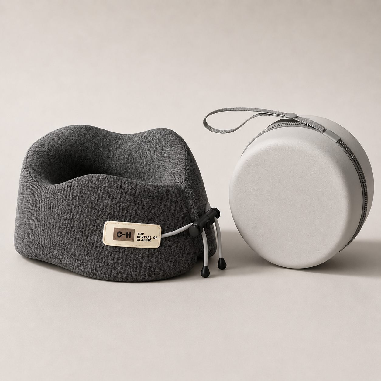 Dromi – Compact reiskussen met rondom steun